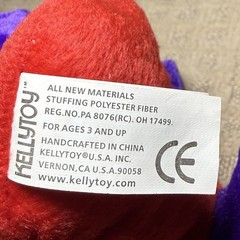 NWT 2004 VTG Kuddle Me Toys Kellytoy Bean Pets Pig Bird Velour 6” Plush Lot Of 2