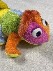 Unbranded Stuffed Chameleon Multi-Color 13×7