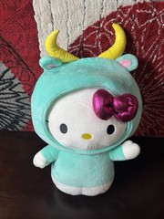 Hello Kitty 14” Star Sign Zodiac Taurus Plush Toy Sanrio KidRobot Twinkle F1