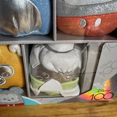 Disney Squishmallows 5″ Limited Edition 5-Pack Minnie Mickey 100th Anniversary