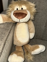 CS International Beige Tan Lion Mane Plush Stuffed Animal 2013