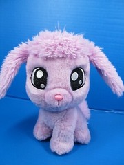 Blip Tic Tac Toy XOXO Purple Puppy Dog Plush Stuffed Animal Glitter Friend 8″