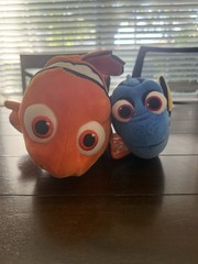 Disney Finding Nemo & Dory Plush Bundle – Official Disney Collection & Bandai