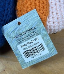 Vincent Van Gogh Handmade 11” Crochet Knit Acrylic Yarn Doll Immersive Exhibit