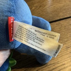 Skip Hop 10” Blue Dinosaur Plush Stuffed Animal Triceratops Soft