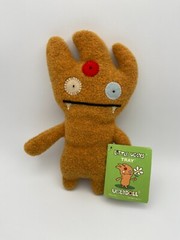 Little Uglydoll – Tray Tan Plush by Pretty Ugly 2003 NWT-NOS