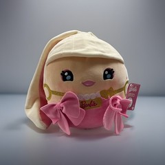Barbie Cuutopia Plush – Pink Outfit with Pink Bows 10” Squishable Blonde Barbie