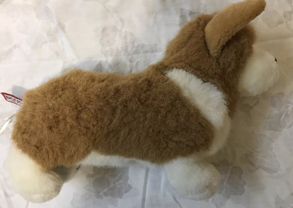 Douglas Cuddle Toys Louie the Corgi Dog # 1713 Stuffed Animal Toy