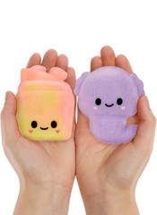 Fluffie Stuffiez Shake & Axolotl Minis Collectible Feature Plush Surprise Reveal