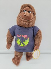 Rare Curto Toy Custom Plush Bigfoot Iowa Camp Dont Be An Assquatch Soft Toy 9″