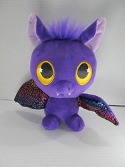 Aurora – Light up Cuties Purple Moon Bat 9″ Multicolored Wings