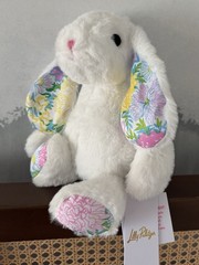 NWT Lilly Pulitzer Bunny Plush Stuffed Animal -Garden Print – GWP