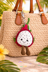 Jellycat Amuseables Dragon Fruit Plush Toy Stuffed Food Doll w/Dust Bag Keychain