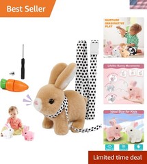 My Realistic Bunny Toy,Hopping Bunny Toy,Vitality Bliss Bunny, Paired with a …