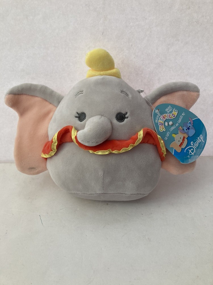 Original Squishmallows Dumbo Disney Plush 5” Kelly Toys New with Tags 2020
