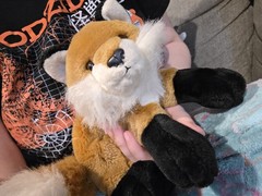 90s Aurora Flopsies Pal Finley Fox Super SOFT Plush Animal 15″ RARE HTF