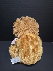 HugFun International Lion Plush Stuffed Animal Toy Valentine Red Heart Bow 9″