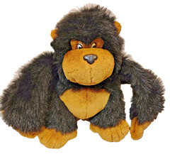 Vintage Black and Brown 14″ Gorilla Monkey Plush with Tail Long Arms