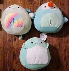 Squishmallow Lot Of (3) 12in. Plush – Exact Items Pictured – See Photos NWT!