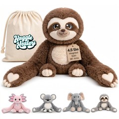 Weighted Animals for Adults, Teens and – 36 Inch Long Plush Arms for Hugs – 4…