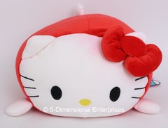 HELLO KITTY – Large 12″ Red Mochi Plush Cushion Pillow – Sanrio 2021 Round1 NWT