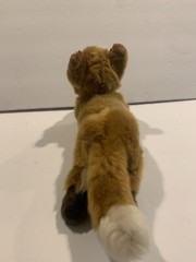 Yomiko Classics Realistic Fox Russ Red Brown White 12″ Plush Laying Down