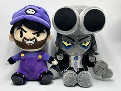 SMG4 Official Mr. WPNZ & SMG3 Plush BUNDLE Super Mario Glitchy (C-129)