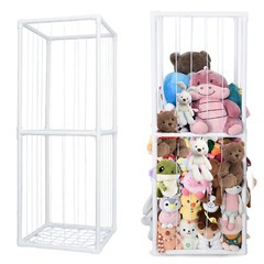 Extra Large Plush Stuffed Animal Storage Toys Holder Standing Storage Save Space