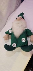 1994 Bearded Illinois State Lottery Plush Doll Wizard Of Odds, Bingo Style Balls
