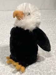 Aurora World Inc. Liberty Bald Eagle Plush Stuffed Animal Soft Toy Bird 8″
