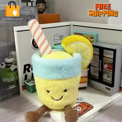 Amuseables Lemonade Plush – Rare Food Collection 2025 Summer Drink NWT