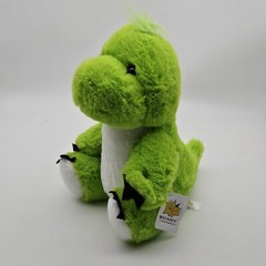 NWT Bstaofy LED Dinosaur Stuffed 10″ Plush Glow Green T-Rex Light Up Works