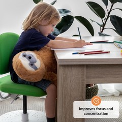 Weighted Stuffed Animal for Anxiety | Calming & Comforting 5 Lbs | Weighted Plus