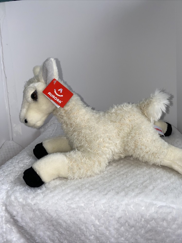 Aurora Flopsie LLAMA Glama 12″ Stuffed Animal Plush NWT lama 31155