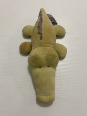 Choobie Alligator Plush 24″ Rattle Russ Green Purple Accents Stuffed Animal