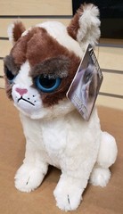 Grumpy Cat Plush Stuffie Collectible Internet Meme Siamese Kitty NEW W/Tags 10″