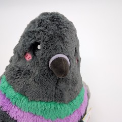 Squishable Pigeon Plush 15″ Standard Size Stuffed Animal Bird SQU-122176 NWT