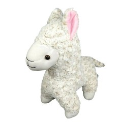 Calplush Llama Plush Stuffed Animal Toy 2018 17″ x 18″ Beige Tan Age 3 and Up