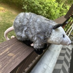 Wild Republic Plush Opposum 19″ Soft Stuffed Toy animal marsupial grey