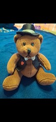 Kids Of America Corp Dressed Up Brown Valentine Bear 7″ Length