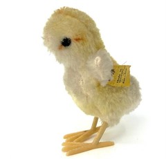 Steiff Lot 7 Distressed 1960s -70s Dog Puppet Chick Raven Sheep 3 ID As Is Vtg