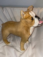 Dragon Moss 20 inch Realistic French Bulldog Plush Custom Pet Replica Clones