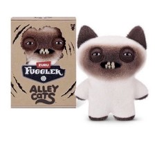 New Fuggler Alley Cats Ugly Siamese Yawper Kitty Cat 9″ Plush Toy Zuru