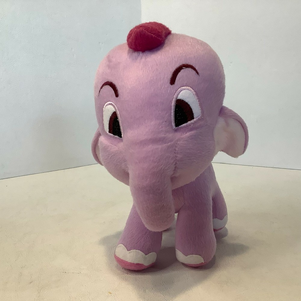 Khan Kluay II Purple Elephant Plush Stuffed Animal Carrot Tanixa Co 8″ Thailand