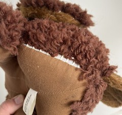 Vintage Rare 1983 Latch & Hug Huggables Brown Dog With Tongue Out 9” Plush