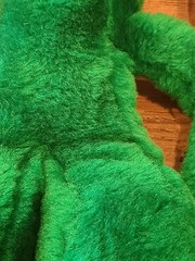 Vintage Green Gumby Posable Plush Stuffed Animal Character ACE Tags 1988 Perma