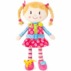 Sugar Snap Plush Learn to Dress Doll for Toddlers – 15 – Gifts for 2 Year Old Gi