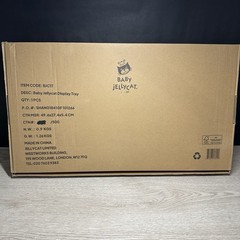 AUTHENTIC❗️Jellycat baby logo wood display tray- NEW VHTF- SHIPS SAME DAY!