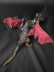Game Of Thrones Dragon Plush Poseable Wings Official HBO Licensed Product