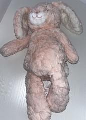 Mary Meyer Pink Putty Bunny Rabbit Plush Stuffed Animal Toy Baby Lovey 11″